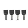 thumbnail image 4 of Manguitos de conector de terminal de engarzado, 100 piezas de virola con aislamiento doble Kits de férulas de cable con terminal de virola con aislamiento doble Características mejoradas, 4 of 12