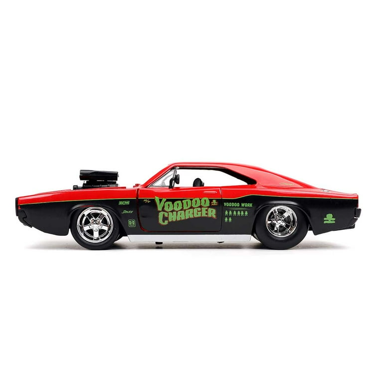 JADATOYS 1/24 BTM 1970 Dodge Charger Gasser Voodoo Charger