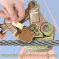 2T Cable Grip Wire Gripper, Steel Cable Puller Tool for 4-22 mm Wire ...