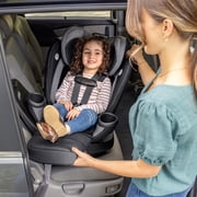 Evenflo Revolve360 Extend All-in-One Rotating Car Seat with Quick Clean Cover, Rowe Pink