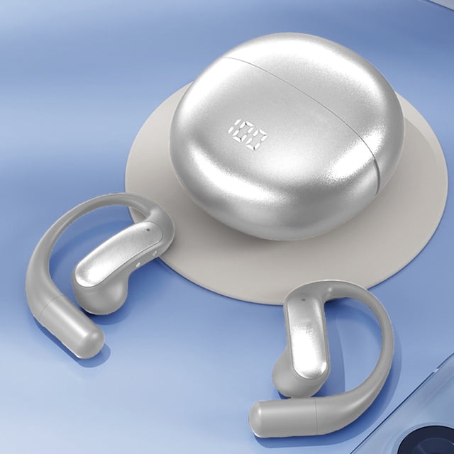 Auriculares intraurales inalámbricos con doble micrófono, reducción de ruido, sonido envolvente 5.4, Bluetooth, traducción inteligente, de plástico