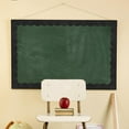 thumbnail image 6 of Trianu 2 Rolls Bulletin Board Borders, 2.24in x 32ft Scalloped Bulletin Board Paper with 80 Pieces Glue Points for Blackboard Classroom School Office Home Desk Poster Decoration, Black, 6 of 8