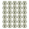 thumbnail image 2 of 30PCS Zinc Alloy Cord Locks End Spring Stop Toggle Stoppers for Drawstring Clothing Shoelaces, Lightweight Lanyard String Cord Toggles, 2 of 7