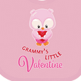 thumbnail image 4 of Inktastic Grammy's Little Valentine Boys or Girls Baby Bib, 4 of 4