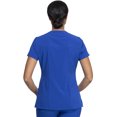 thumbnail image 5 of Dickies EDS Essentials Medical Scrubs Top for Women V-Neck DK735, L, Galaxy Blue, 5 of 8
