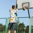 thumbnail image 5 of Sikiie Childish Dinosaur Basketball Jersey Reversible Men's Mesh Athletic Sports Shirts Training Practice S-4XLMedium, 5 of 6
