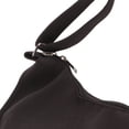 thumbnail image 4 of Bolsa de mensajero con forma de bola de masa, bolsa de mensajero de lona con correa ajustable de color liso para la escuela, 4 of 8