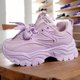 thumbnail image 4 of Zapatos Casuales para Papá Deporte Gruesas Cómodas Correr Mujer, 4 of 8