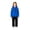 Blue, variant on Coerni Girls Boys Graphic 2 Piece Outfits Heart Print Pullover Hoodie Sweatpants Fleece Sweatsuit Fall Winter Clothing Set Tracksuit