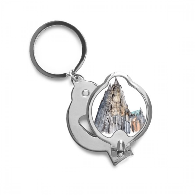 Cologne Cathedral in Cologne Germany Finger Nail Clippers Scissor Stainless Steel Cutter