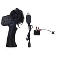 thumbnail image 1 of 3CH RC Radio System Transmitter and Receiver 2.4ghz transmitter receiver Remote Controller w/ USB, 1 of 8
