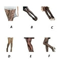 thumbnail image 4 of thinsony Bas en Résille à Motif Floral pour Femmes, Collants en Dentelle Ajourée, 4 of 6
