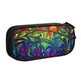 thumbnail image 2 of Vsdgher Pride Rainbow Print Large Capacity Pencil Case Pouch with Zipper, Portable Aesthetic Big Capacity Pencil Cases Pen Office Travel Stationery Bag, 2 of 8