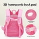thumbnail image 3 of Children's Backpack School Bag Kindergarten Waterproof Breathable Boys Girls Cute Animal Animated Baby Preschool Travel Bag with Chest Clip for Presch, 3 of 4