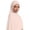Pink, variant on Slip-on Modal Jersey Hijab Head Scarf Wrap for Muslim Women