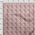 thumbnail image 3 of oneOone Rayon Peach Fabric Cactus Craft Projects Decor Fabric Printed By The Yard 56 Inch Wide, 3 of 5