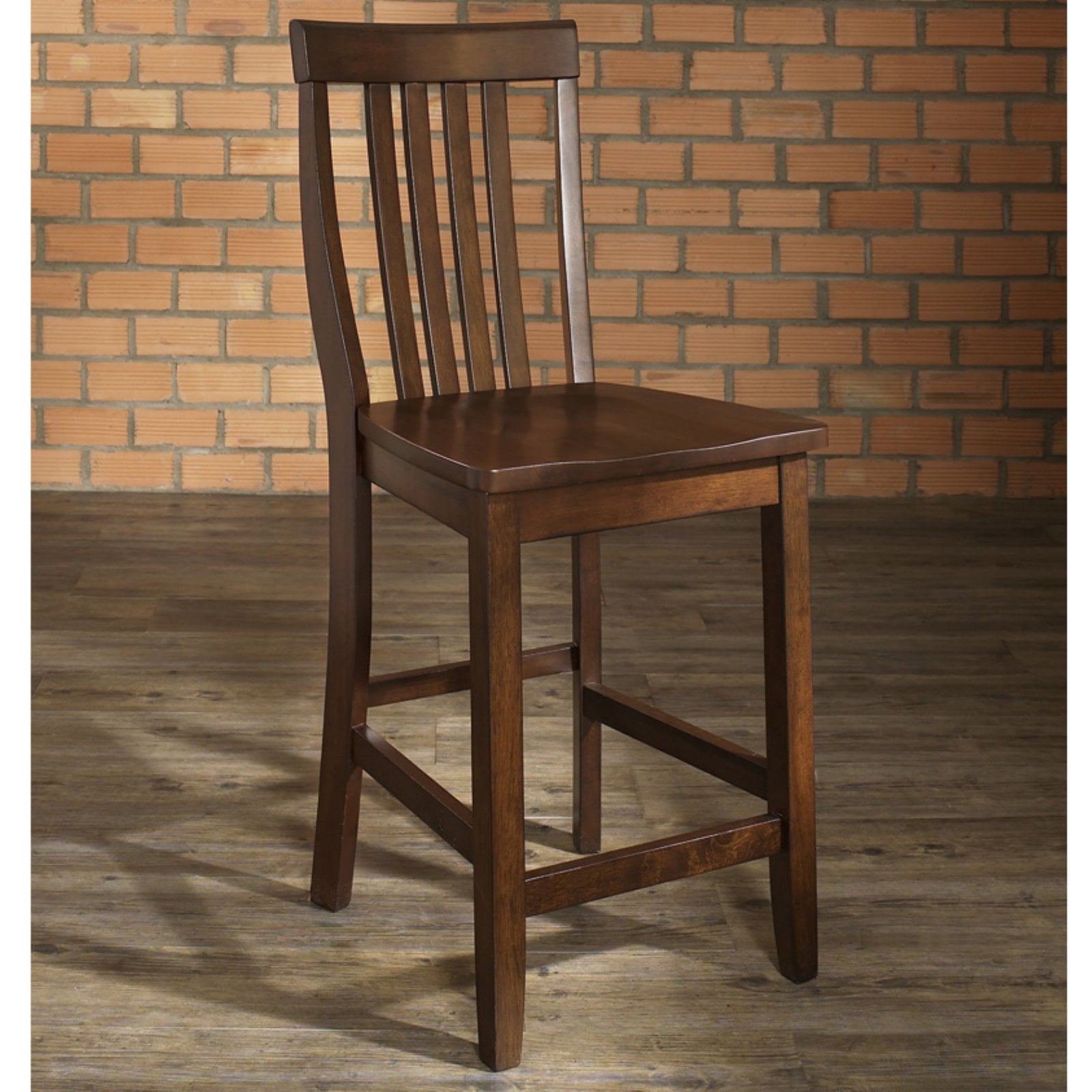 Crosley Furniture School House Bar Stool With 24 Seat Height 2pk Crosley Furniture School House Bar Stool With 24 Seat Height 2pk Com