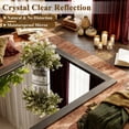 thumbnail image 5 of Easy4Home 40"x30" Rectangular Bathroom Mirror with Wooden Frame Decorative Wall Mounted Mirror, Black, 5 of 6