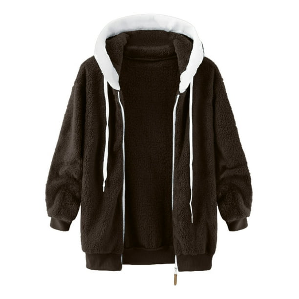 Fluffy clearance jacket pullover