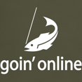 thumbnail image 3 of CafePress - Goin' Online Dark T Shirt - Men's Classic Graphic Cotton T-Shirt, 3 of 4