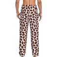 thumbnail image 3 of Xecao Coffee Rugby Men's Straight Lounge Pajama Pants: The Ultimate in Comfortable Sleepwear, 3 of 9