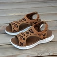 thumbnail image 6 of Wovix Sandals for Women Mesh Breathable Dressy Summer Fashion Slippers Comfortable Sporty Walking Shoes Daily Brown 42, 6 of 9