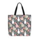 thumbnail image 1 of Balery Llamas Bolsa de Mano para Mujeres con Cremallera, Bolsa de Gimnasio con Compartimentos, Bolsa para Laptop, Bolsa para Trabajo, 1 of 7