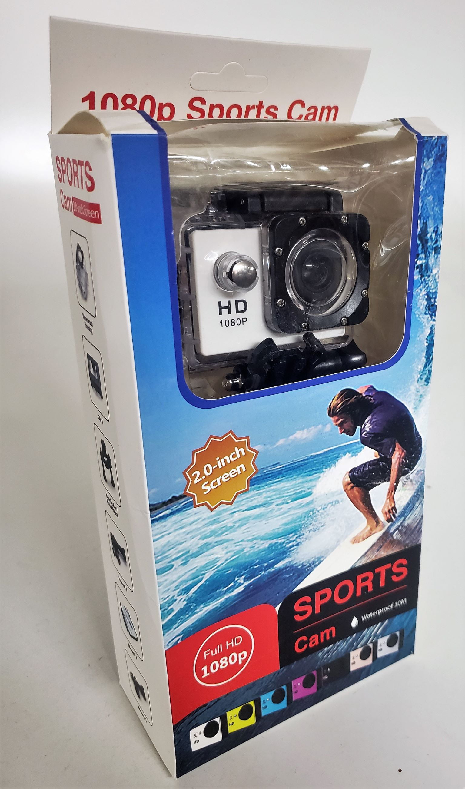 Jual Set Action Camera Sport Cam 4k Wifi Waterproof 30M Case LCD 2 F60