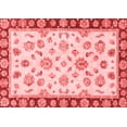 thumbnail image 1 of Ahgly Company Machine Washable Indoor Rectangle Oriental Red Traditional Area Rugs, 6' x 9', 1 of 4