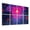 Color 2, variant on 8 Pack Art Acoustic Panels Sound Absorbing Futuristic Tunnel Neon Blue Circuit Lines Light Decorative Soundproof Wall Panels Self Adhesive for Nursery Game Room Bedroom 48"x32"