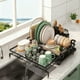 thumbnail image 1 of Escurridor de Trastes Extensible, Escurridor de Platos y Trastes de Acero Inoxidable para Encimera de Cocina, con Drenaje Automático, Estantes Fregadero de Cocina, Adecuado para Familias Pequeñas, 1 of 8