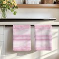 thumbnail image 7 of Pink Ombre Kitchen Towels Set of 1, Modern Gradient Abstract Art Absorbent Dish Towels for Kitchen, Microfiber Hand Towel, Quick Drying Tea Towel for Cleaning Decorative Dishcloths, 7 of 7