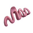 thumbnail image 2 of Eoperou Women Hair Claw Hollow Out Wave Shape Solid Color Strong Claw Anti-slip Smooth Hair Fixation Decoration Anti-break Hair Accessory, 2 of 8