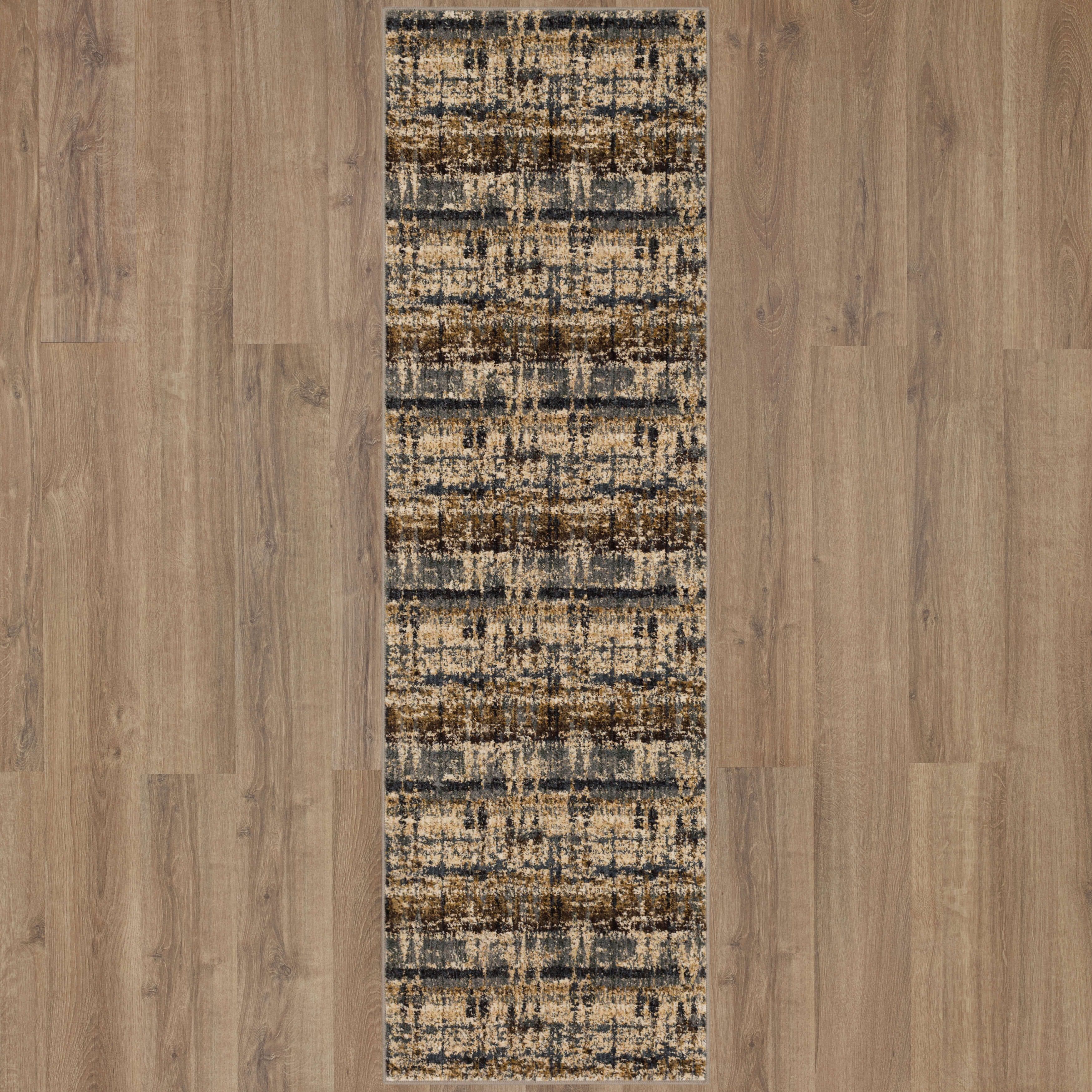 Karastan Rugs Kaleidoscopic Denim 2' 4" x 7' 10" Area Rug