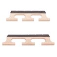 thumbnail image 1 of MasteelfCA 2pcs Professional Banjo Saddle Bridge Premium Banjo Accessory Banjo Bridge, 1 of 8