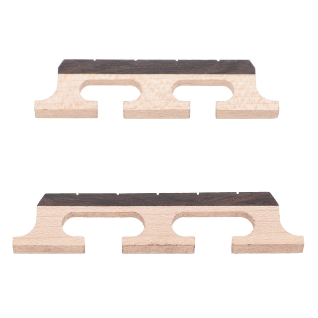 MasteelfCA 2pcs Professional Banjo Saddle Bridge Premium Banjo Accessory Banjo Bridge