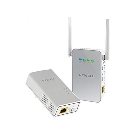 NETGEAR - Powerline AC1000 Wi-Fi Access Point and Adapter - White
