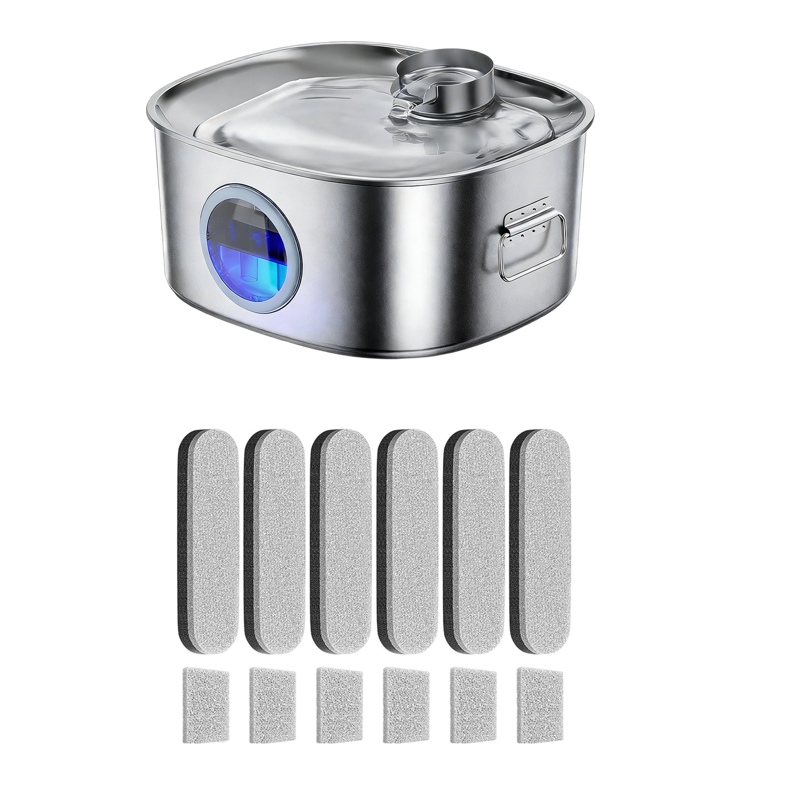 USB Power Pet Water Fountain Stainless Steel Large Capacity Quiet Operations Easy Maintenances Water Dispenser For Dog