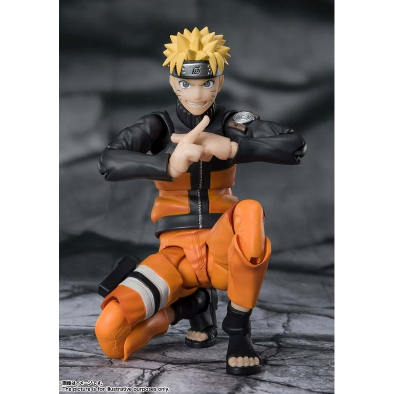 Tamashii Nations Naruto Shippuden Naruto Uzumaki The Jinchuriki Entrusted with Hope Bandai Spirits S.H.Figuarts Action Figure