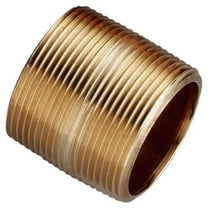 Merit Brass 3/4" X 1-3/8" Lead Free Seamless Red Brass Pipe Nipple