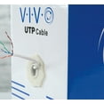 thumbnail image 6 of VIVO 250ft bulk Cat6 Ethernet Cable / Wire UTP Pull Box 250 ft Cat-6 White LAN, 6 of 7
