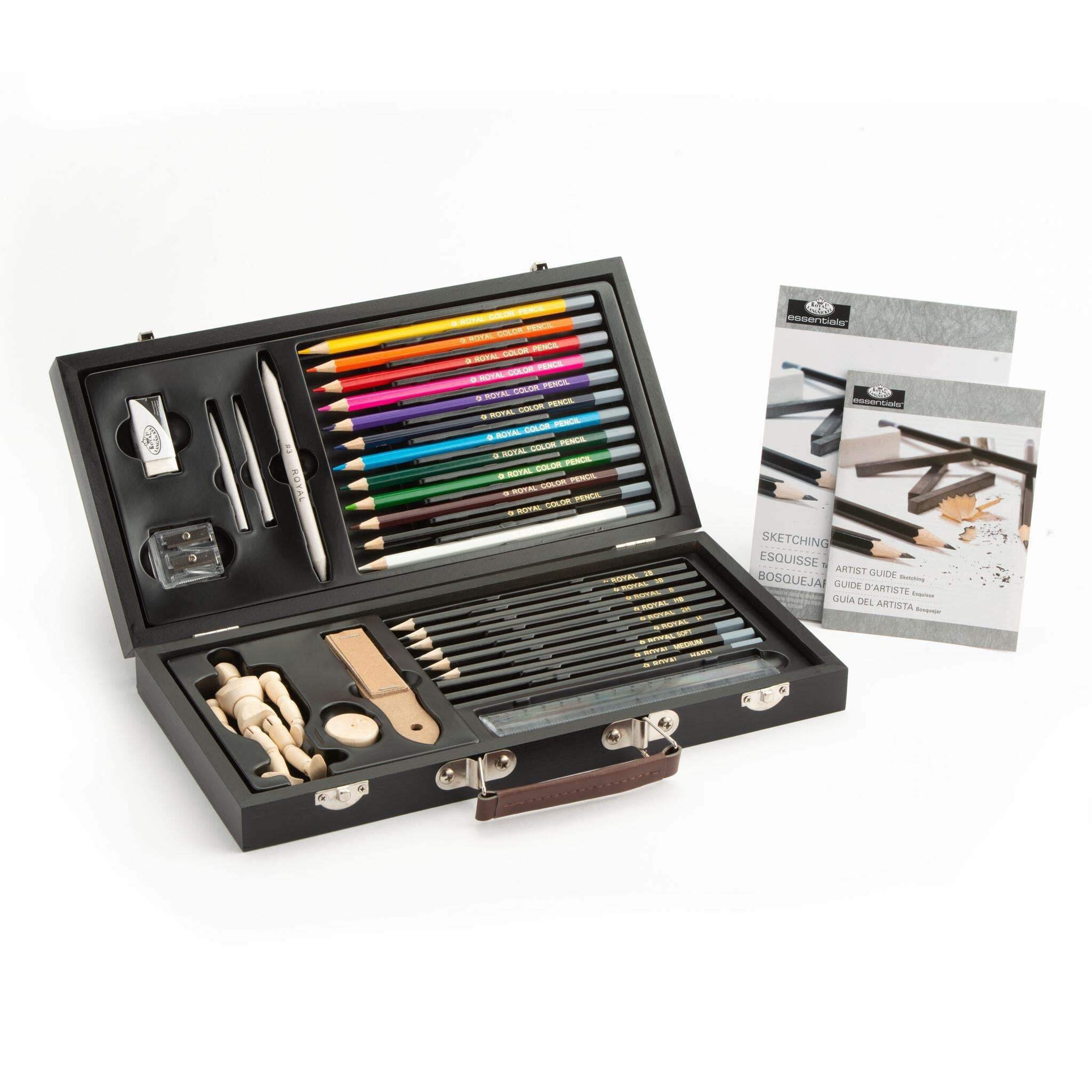 Royal & Langnickel Essentials™ 32pc Sketching & Drawing Travel Art Set