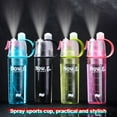 thumbnail image 2 of Yesbay 400mlml Outdoor Sports Gym Creative Spray Drinking Water Bottle,Green, 2 of 5