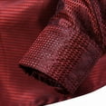 thumbnail image 6 of DDAPJ pyju Men's Shiny Like Silk Shirt Long Sleeve Pocket Button Down Shirts Nightclub Party Stage Shirt Wine L, 6 of 9