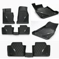 thumbnail image 2 of 3W Floor Mats for BMW 3 Series F30/F31 (2013-2018) Rear Wheel Drive Only All Weather Heavy Duty Auto Floor Liners Custom Fit 320i 328i 335i Floor Mats Liner Carpet (Fit Rear Wheel Drive Only), Black, 2 of 5