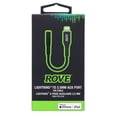 thumbnail image 4 of Rove RV069121 3-Inch Lightning(R) to 3.5MM Female Adapter Apple-Compatible Short Aux - Black, 4 of 7