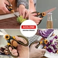 ACELONE Culinary Kitchen Utility Shears Premium HeavyDuty Stainless