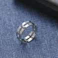 thumbnail image 2 of EOEMY Anaxer Stainless Steel Ring Blade Rock Punk Razor Rings Fashion Jewelry Gifts, 2 of 8
