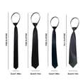 thumbnail image 5 of Women Ties 2023 Retro Silky Narrow Tie Slim Smooth Elegant Necktie Korean Simple Womens Unisex All-match Trendy For Various Occasions, 5 of 6