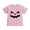 a-162Pink26, variant on Kids Crew Neck Short Sleeve Pumpkin Face Print Soft Lightweight Halloween Holiday Daily Versatile Casual Tee Tops For Boys Girls Cozy Tops 4-5 Years